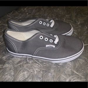 NEW Vans Authentic Lo Po Pewter Kids